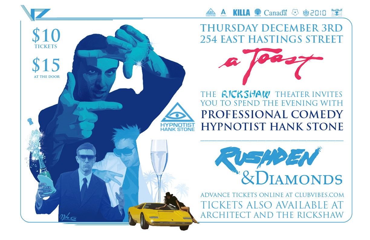 Hypnotist Hank Stone - The Rickshaw Theatre - Happy Anniversary!